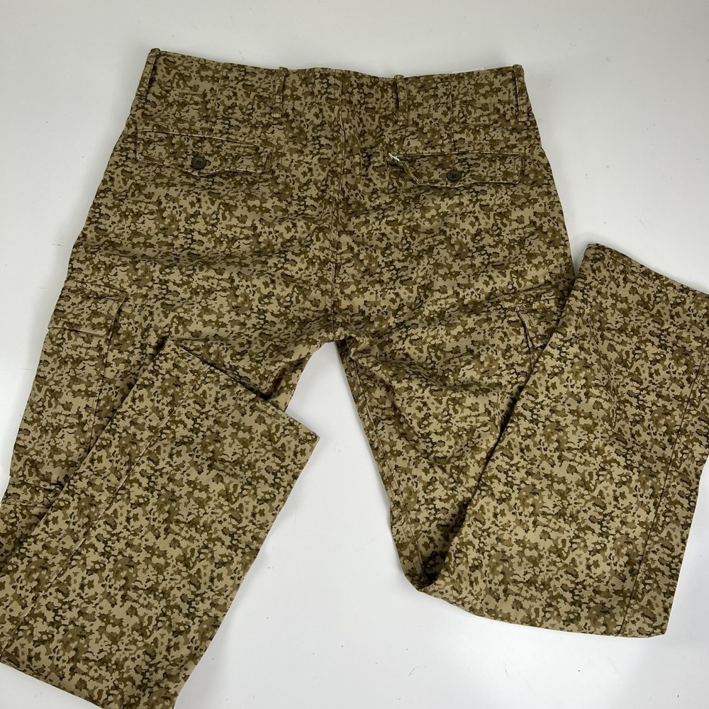 Levis Pants‎ Mens 33x28 Brown Camouflage Cargo Army Workwear Denim Pockets